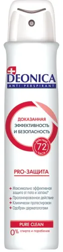 Deonica Антиперспирант Pro-Защита спрей, 200мл