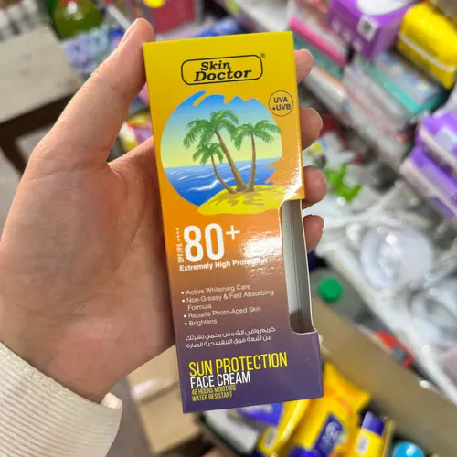 Skin Doctor Солнцезащитный крем для лица SPF 80 , 50 мл