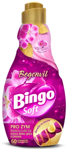 Bingo Soft Кондиционер для белья  Бугенвилия, 1440 ml