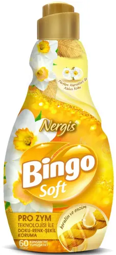 Bingo Soft Кондиционер для белья Нарцисс, 1440 ml