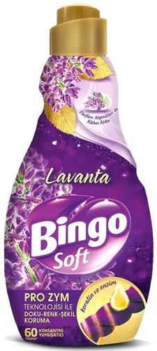 Bingo Soft Кондиционер для белья Лаванда, 1440 ml