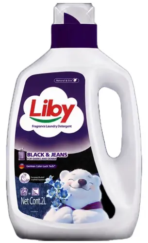 Liby Гель для стирки черных и джинсовых вещей 2 л 