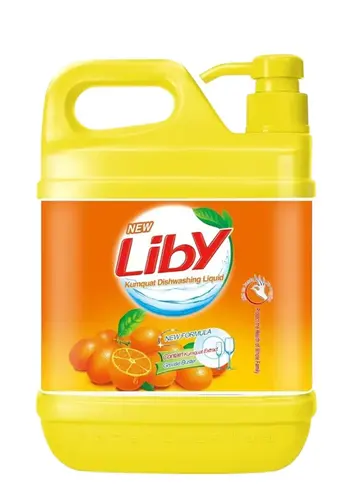 Liby Kumquat Цитрус 5 кг, Гель для мытья посуды, овощей и фруктов