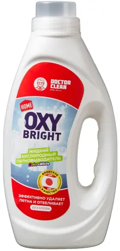 Doctor Clean отбеливатель-пятновыводитель Oxy Bright 1л