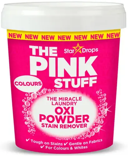 The Pink Oxi Powder Пятновыводитель для цветной одежды, 1 кг