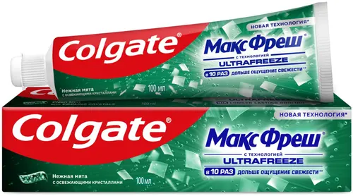 Colgate Макс Фреш Нежная мята освежающая зубная паста, 100 мл