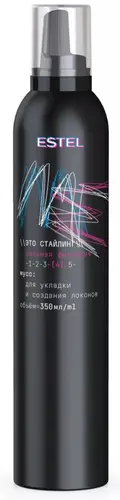 Estel для укладки и создания локонов мусс сильная фиксация 350 мл