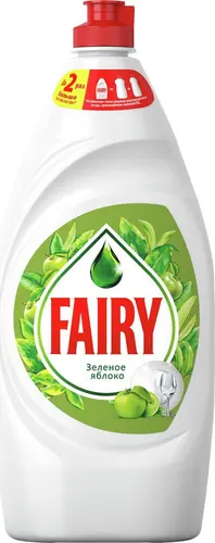 Fairy для мытья посуды "Зеленое яблоко", 900 мл
