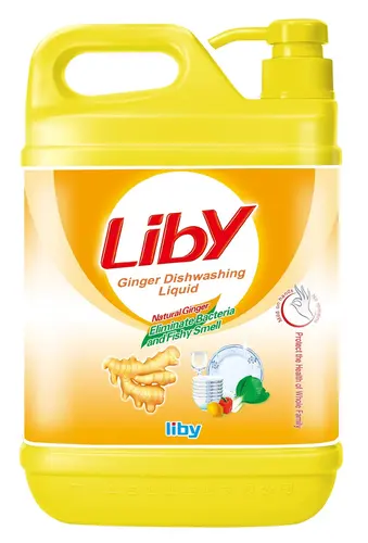 Liby Жидкость для мытья посуды Чистая посуда Имбирный 2кг
