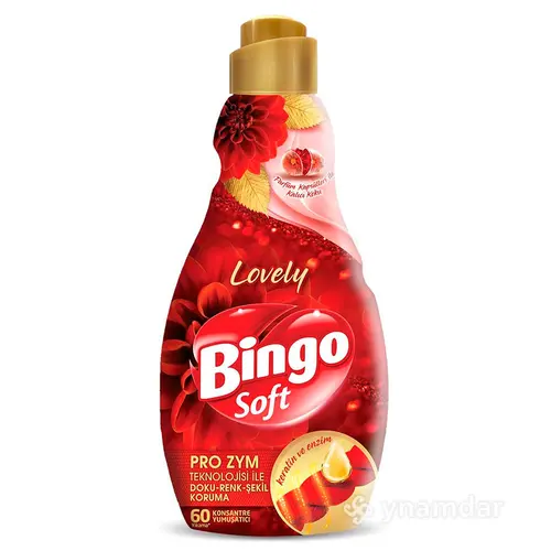 Bingo Soft Кондиционер для белья Lovely, 1440 ml