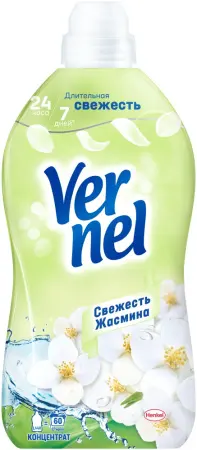 Vernel Кондиционер для белья Свежесть Жасмина, 1,44 л (60 стирок)