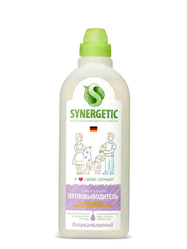 Synergetic пятновыводитель 1л