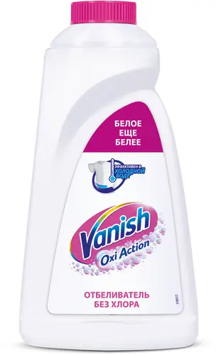 Vanish пятновыводитель и отбеливатель для белого, 1л