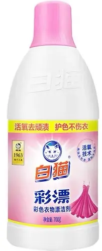 White Cat Кислородный пятновыводитель для цветных вещей 700 гр