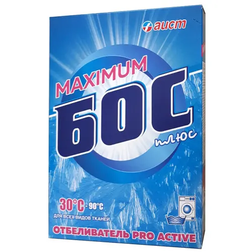 БОС плюс Maximum Отбеливатель порошковый, 600 г