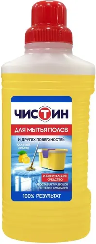Чистин Средство для мытья пола сочный лимон 1 л