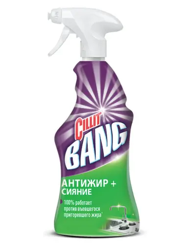 Cillit Bang средство для чистки плит, духовок Антижир+Сияние, 750 мл