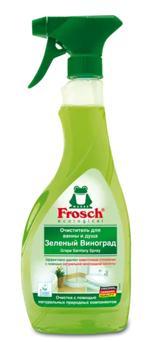 Frosch Очиститель для ванны и душа Зеленый виноград 500 мл