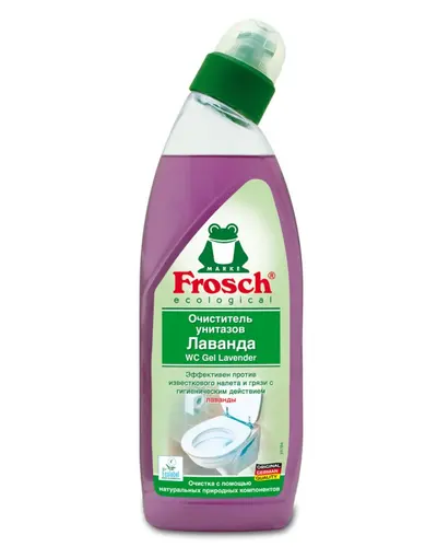 Frosch Очиститель для унитазов с запахом лаванды 750 мл