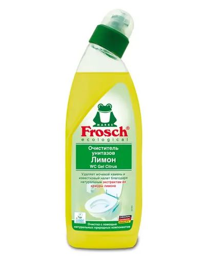 Frosch Очиститель для унитазов с запахом лимона 750 мл