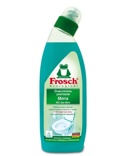 Frosch Очиститель для унитазов с запахом мяты 750 мл