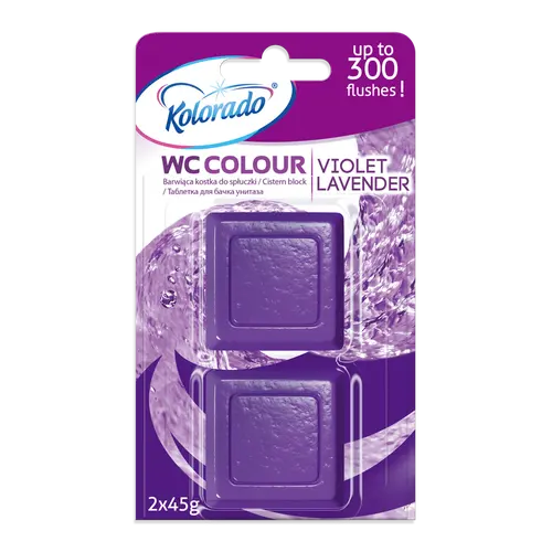 KOLORADO ТАБЛЕТКА ДЛЯ БАЧКА УНИТАЗА WC COLOUR ЛАВАНДА шт
