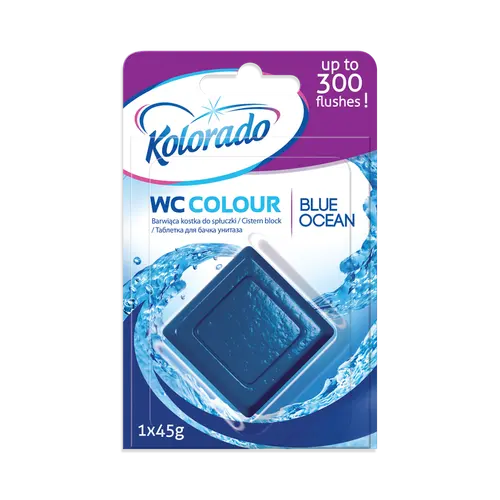 KOLORADO ТАБЛЕТКА ДЛЯ БАЧКА УНИТАЗА WC COLOUR СИНИЙ