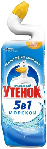 Туалетный утенок Средство для ванной и туалета  Морской, 900 мл