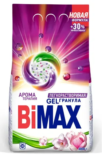 BiMax Стиральный порошок Автомат Ароматерапия 3000г