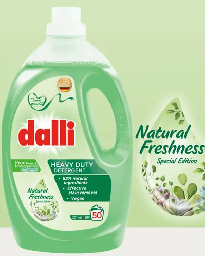 Dalli Heavy Duty Гель для стирки универсальный Natural Freshness 2,75 л