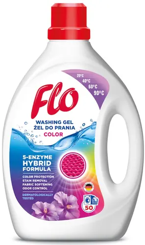 Flo Hybrid Гель для стирки цветного белья 2л