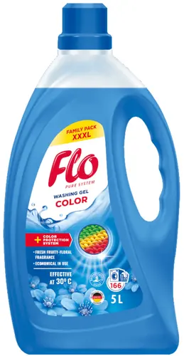 Flo Гель для стирки Family Pack Color 5л