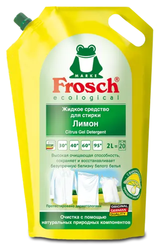 Frosch Жидкое средство для стирки Лимон 1.5 л