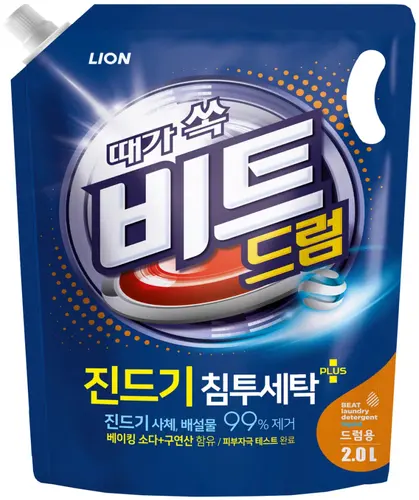Lion BEAT Liquid Drum жидкое средство для стирки, 2.0 л