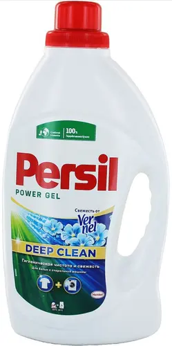 Persil Гель для стирки Свежесть от Vernel для белого белья, 1,69л, 26 стирок