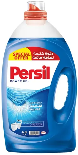 Persil Жидкое Моющее средство Power Gel Максимальная Загрузка 4,8 литра