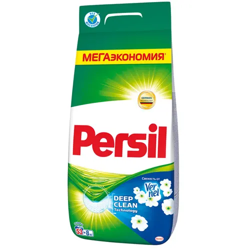 Persil Стиральный порошок свежесть от Vernel 8 кг (Россия)