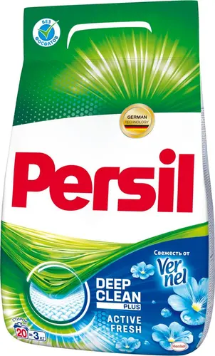 Persil Стиральный порошок Свежесть от Vernel, для белого, 3 кг, 20 стирок
