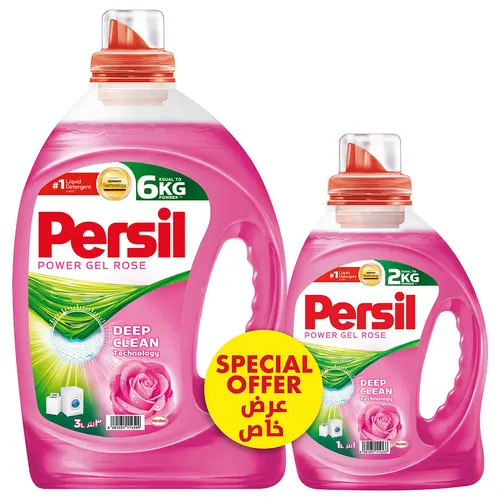 Persil универсальный гель с запахом розы , 2.9+1л