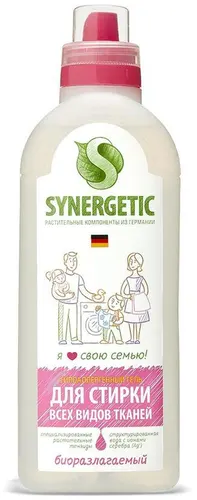 Synergetic для стирки всех видов тканей 1л