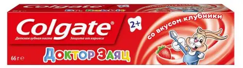 Colgate® Доктор Заяц Со Вкусом Клубники 50мл