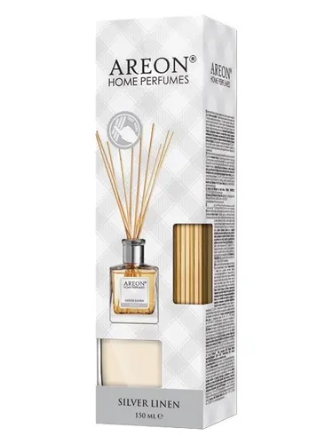 Areon Ароматический диффузор с палочками Silver Linen 150 мл