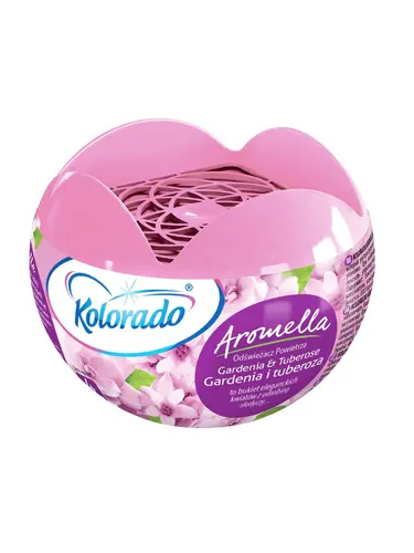 Aromella Освежитель воздуха гелевый Гардения и Тубероза, 150г., Kolorado
