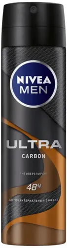 Nivea Men Ultra Carbon Антиперспирант-спрей 150 мл