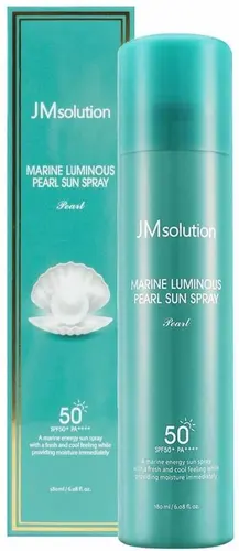 JMSolution Солнцезащитный спрей с жемчугом SPF50+