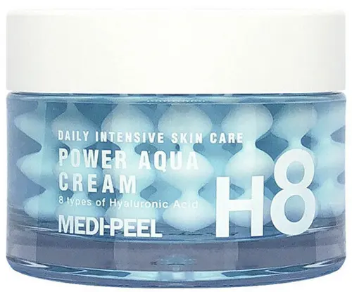 Medi-peel Power Aqua Cream глубокоувлажняющий крем с пептидными капсулами, 50г