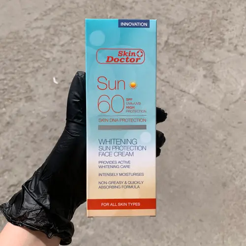 Skin Doctor Отбеливающий солнцезащитный крем 60 UVA+UVB , 125 мл