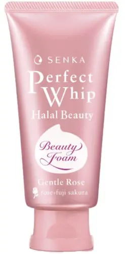 Shiseido Senka Пенка для умывания с экстрактом розы и гиалуроновой кислоты, 100 гр