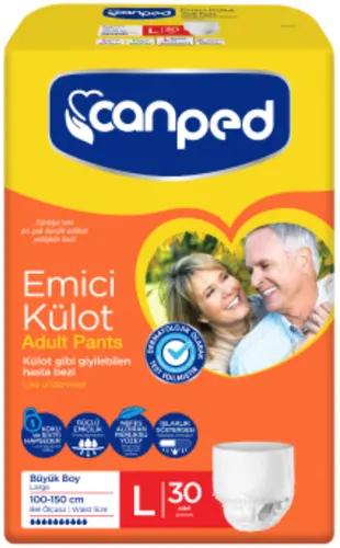 Canped Подгузники-трусики для взрослых L, 30 шт
