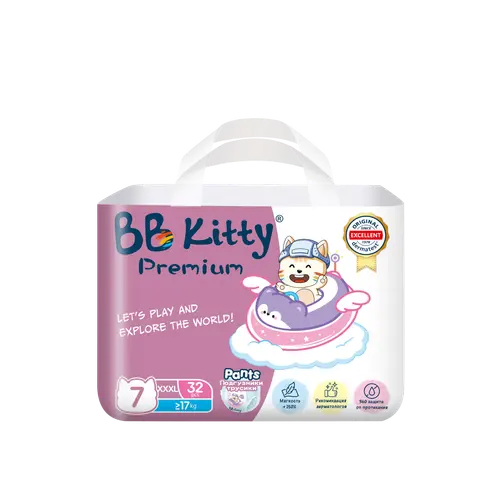 BBKitty Трусики premium размер XXXL, 17+кг 32шт